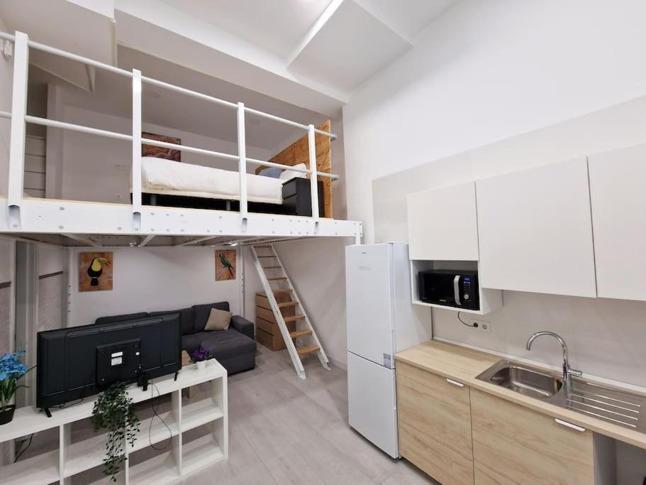 מדריד Seco Calle, Precisos Loft Super Equipado Cerca De Metro Pacifico מראה חיצוני תמונה